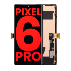 OLED Assembly With Frame (Without Finger Print Sensor) Compatible For Google Pixel 6 Pro (Aftermarket Plus) (All Colors)