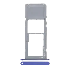 Single Sim Card Tray Compatible For LG K42 (2020) / K52 (2020) (Blue)