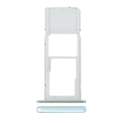 Single Sim Card Tray Compatible For LG K42 (2020) / K52 (2020) (Silver)