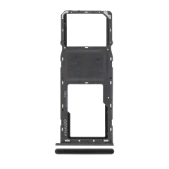 Single Sim Card Tray Compatible For Samsung Galaxy A21 (A215 / 2020) (Cosmic Gray)