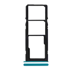 Dual Sim Card Tray Compatible For Samsung Galaxy A21 (A215 / 2020) (Cloud Blue)