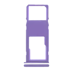 Single Sim Card Tray Compatible For Samsung Galaxy A21 (A215 / 2020) (Purple)