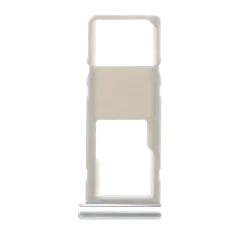 Single Sim Card Tray Compatible For Samsung Galaxy A21 (A215 / 2020) (Cloud White)