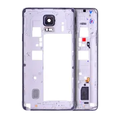 Mid-Frame Housing Compatible For Samsung Galaxy Note 4 (With Small Parts) (White)