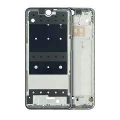 Cadre intermédiaire compatible pour Xiaomi Redmi Note 9S (Blanc Glacier)