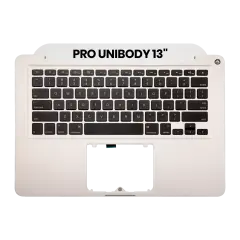 Top Case With Keyboard Compatible For MacBook Unibody 13" (A1278 / Late 2011 / Mid 2012) (US English)
