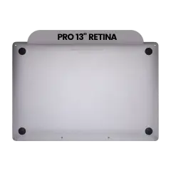 Bottom Case Compatible For MacBook Pro 13" (A1708 / Late 2016 / Mid 2017) (Space Gray)
