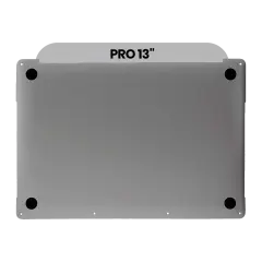 Bottom Case Compatible For MacBook Pro 13" W/ Touch Bar (A1706 / Late 2016 / Mid 2017) (A1989 / Late 2018 / Early 2019) (Space Gray)
