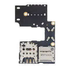 Lecteur de carte SIM et SD compatible pour Motorola Moto G3 (XT1540 / 2015) (Sim unique)