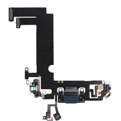 Câble Flex du Port de Chargement Compatible Pour iPhone 12 Mini (Pièce Originale Utilisée) (Bleu)