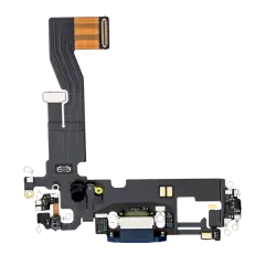 Charging Port Flex Cable Compatible For iPhone 12 / 12 Pro (Premium) (Pacific Blue)