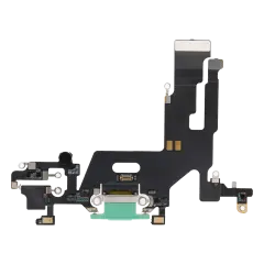 Câble Flex de Port de Charge Compatible Pour iPhone 11 (Premium) (Vert)