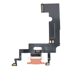 Charging Port Flex Cable Compatible For iPhone XR (Aftermarket) (Coral)