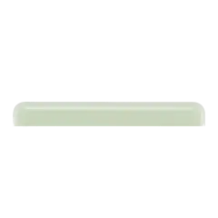 Panneau arrière supérieur en verre plastique compatible pour Google Pixel 6 (Sorta Seafoam)