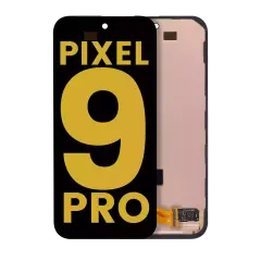 OLED Assembly With Frame (With Finger Print Sensor) Compatible For Google Pixel 9 Pro (Refurbished) (All Colors)