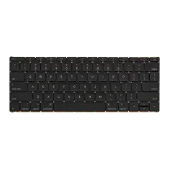 Keyboard W/ Backlight & Screws Compatible For MacBook Retina 12" (A1534 / Early 2016 / Mid 2017) (UK English)