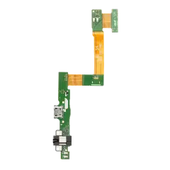 Charging Port Flex Cable With Headphone Jack Compatible For Samsung Galaxy Tab A 9.7" (T550  / T555) (2015) (Premium)