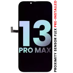 Assemblage OLED avec capteur de proximité flexible pré-installé compatible pour iPhone 13 Pro Max (Pack de service)