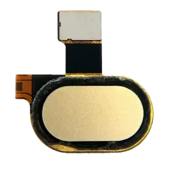 Bouton d'accueil avec câble flexible compatible pour Motorola Moto G5 (XT1670 / 2017) (Or)