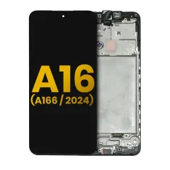 OLED Assembly With Frame Compatible For Samsung Galaxy A16 5G (A166 / 2024) (Refurbished) (All Colors)