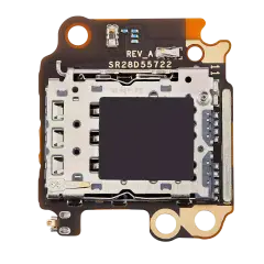 Carte PCB avec lecteur de carte SIM assemblée compatible pour Motorola Moto G14 (XT2341 / 2023) (OEM d'origine)