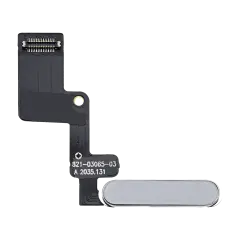 Power Button Flex Compatible For iPad 10 (2022) (Aftermarket Plus) (Silver)