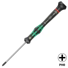 Kraftform Micro Precision Phillips screwdriver PH0 X 60 MM (2050) (Wera)