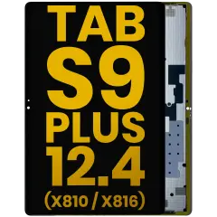 OLED Assembly Without Frame Compatible For Samsung Galaxy Tab S9 Plus 12.4"  (X810 / X816 ) (2023) (Refurbished) (All Colors)