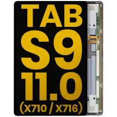 OLED Assembly Without Frame Compatible For Samsung Galaxy Tab S9 11.0"  (X710 / X716) (2023) (Refurbished) (All Colors)