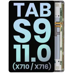 OLED Assembly Without Frame Compatible For Samsung Galaxy Tab S9 11.0"  (X710 / X716) (2023) (Service Pack) (All Colors)