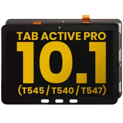 LCD Assembly Without Frame Compatible For Samsung Galaxy Tab Active Pro 10.1" (T545 / T540 / T547) (2019) (Refurbished) (Black)