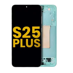 OLED Assembly With Frame Compatible For Samsung Galaxy S25 Plus 5G  (US & International Version) (Refurbished) (Mint)