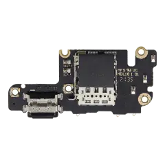 Charging Port Board With Sim Card Reader Compatible For Xiaomi Mi 10T Pro (Aftermarket Plus)