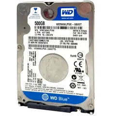 Disque dur interne 500 Go WD Blue 2,5" HDD - 5400 RPM (7 mm) (Reconditionné)