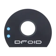 Back Camera Lens Compatible For Motorola Moto Z Droid (XT1650 / 2016) (Black)