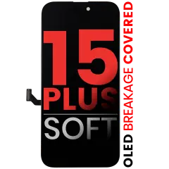 OLED Assembly Compatible For iPhone 15 Plus (Aftermarket Pro: XO7 Soft)