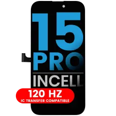 LCD Assembly Compatible For iPhone 15 Pro (Aftermarket: AQ7 / Incell) (120HZ)
