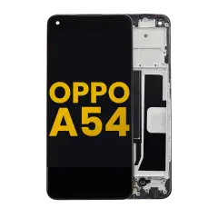LCD Assembly With Frame Compatible For OPPO A54 5G (Refurbished) (All Colors)