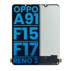 LCD Assembly Without Frame Compatible For OPPO A91 / F15 / F17 / K7 5G / Reno 3 (Aftermarket: Incell) (All Colors)