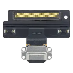 Câble Flex de Port de Chargement Compatible pour iPad Air 3 (Soudure Requise) (Premium) (Noir)