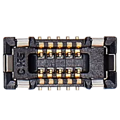 Fingerprint FPC Connector (On The Motherboard) (Female) Compatible For Samsung Galaxy A13 5G (A136U / 2021) (10 Pin) (10 Pack)
