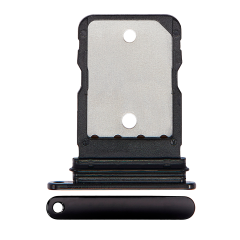 Single Sim Card Tray Compatible For Google Pixel 6 Pro (Stormy Black)