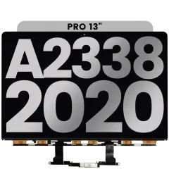 LCD Panel Only (M1) Compatible For MacBook Pro 13" (A2338 / Late 2020) (Compatible For All Years) (Panel Only)