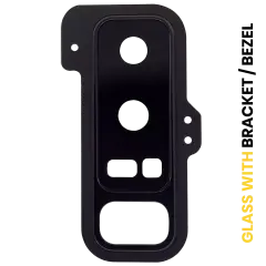 Back Camera Lens With Bracket / Bezel Compatible For Samsung Galaxy Note 8 (Midnight Black)