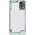 Back cover Glass With Camera Lens Compatible For Samsung Galaxy A51 4G (A515 / 2019) (Aftermarket Plus) (Prism Crush White)