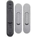 Hard Buttons (Power / Volume) Compatible For iPad Pro 11" 2nd Gen (2020) / Pro 11" 3rd Gen (2021) / Pro 12.9" 4th Gen (2020) / Pro 12.9" 5th Gen (2021) (Space Gray)