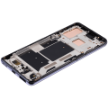 OLED Assembly With Frame Compatible For OnePlus 9 (International Version) (Aftermarket Plus) (Winter Mist)