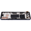 OLED Assembly With Frame Compatible For OnePlus 9 (International Version) (Aftermarket Plus) (Winter Mist)