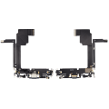 Charging Port Flex Cable Compatible For iPhone 15 Pro Max (Premium) (Blue Titanium)