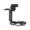 Charging Port Flex Cable Compatible For iPhone 15 Pro Max (Premium) (Blue Titanium)